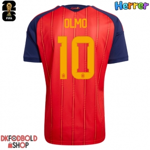 Spanien Dani Olmo #10 Hjemmebanetrøje VM 2026 Kort ærmer